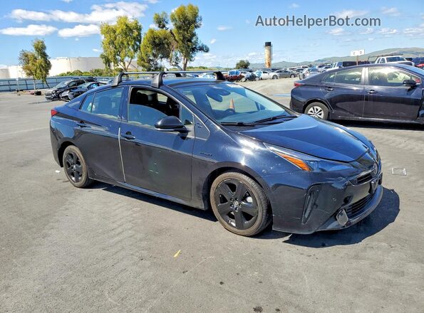 JTDKAMFU2N3166310 2022 TOYOTA PRIUS Black წინა მარჯვენა