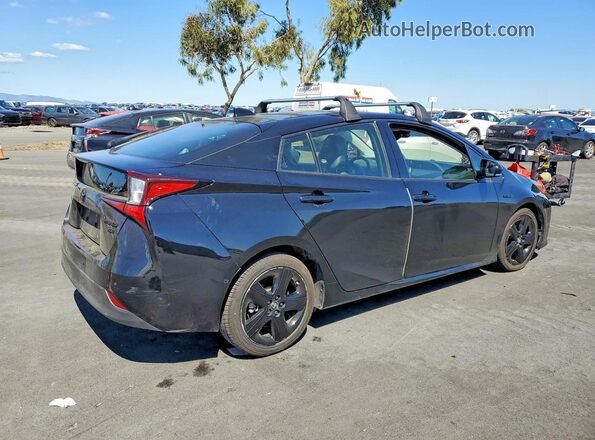 JTDKAMFU2N3166310 2022 TOYOTA PRIUS Black უკანა მარჯვენა
