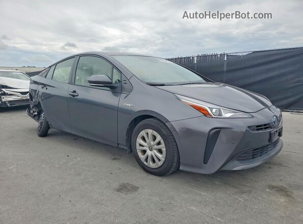 JTDKAMFU2N3174438 2022 TOYOTA PRIUS Gray 