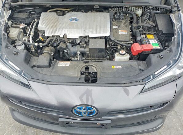 JTDKAMFU2N3174438 2022 TOYOTA PRIUS Gray 
