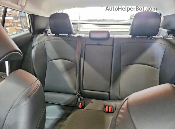 JTDKAMFU3M3127689 2021 TOYOTA PRIUS Белый Вид задних сидений
