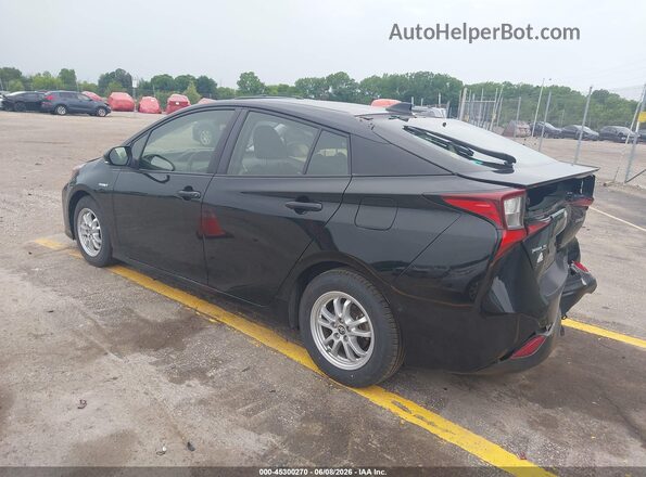 JTDKAMFU3M3141687 2021 TOYOTA PRIUS Black უკანა მარცხენა