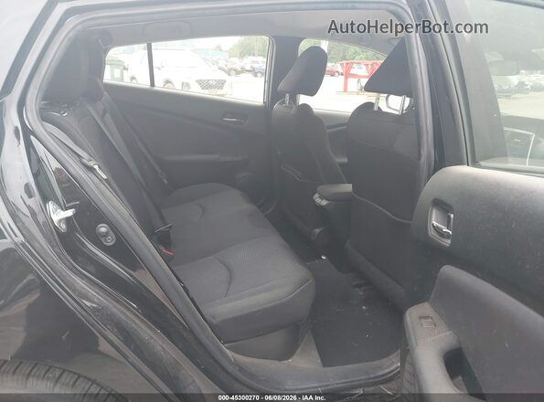 JTDKAMFU3M3141687 2021 TOYOTA PRIUS Black VIN კოდის სტიკერის ხედი