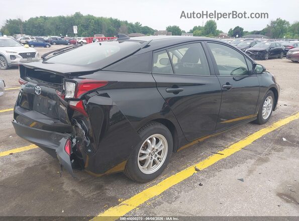 JTDKAMFU3M3141687 2021 TOYOTA PRIUS Black უკანა მარჯვენა
