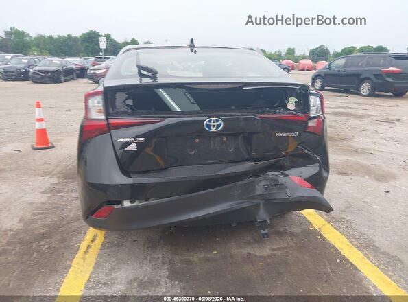 JTDKAMFU3M3141687 2021 TOYOTA PRIUS Black წინა ხედი