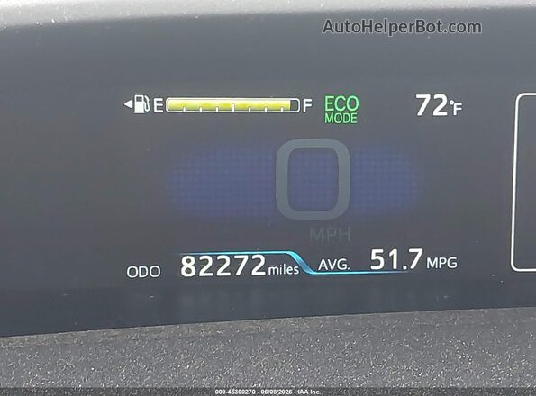 JTDKAMFU3M3141687 2021 TOYOTA PRIUS Black 