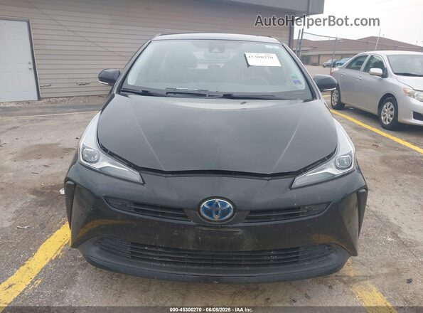 JTDKAMFU3M3141687 2021 TOYOTA PRIUS Black ხელსაწყოთა პანელის ხედი