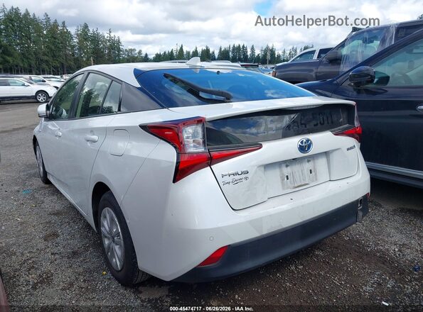 JTDKAMFU3M3147330 2021 TOYOTA PRIUS White უკანა მარცხენა