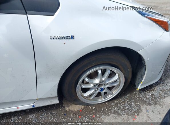 JTDKAMFU3M3147330 2021 TOYOTA PRIUS White წინა ხედი