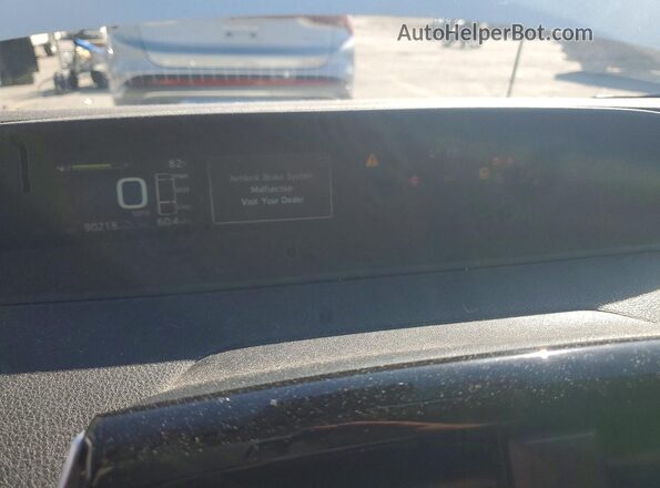 JTDKAMFU3M3150177 2021 TOYOTA PRIUS White Вид щитка приладів
