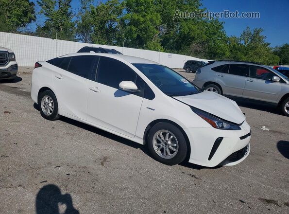 JTDKAMFU3M3150177 2021 TOYOTA PRIUS White Передня права чверть