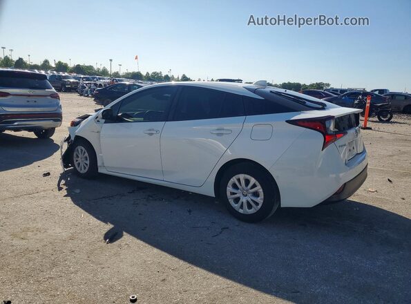 JTDKAMFU3M3150177 2021 TOYOTA PRIUS White Задня ліва чверть