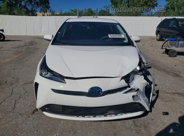 JTDKAMFU3M3150177 2021 TOYOTA PRIUS White Вид спереду