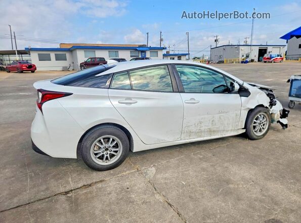 JTDKAMFU3M3151667 2021 TOYOTA PRIUS White Rear right