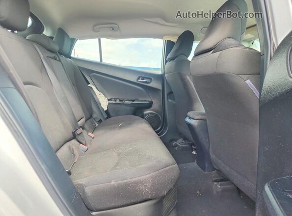 JTDKAMFU3M3151667 2021 TOYOTA PRIUS White Rear seats view