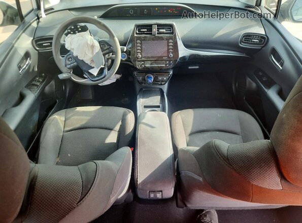 JTDKAMFU3M3151667 2021 TOYOTA PRIUS White Dashboard view