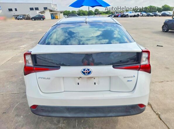 JTDKAMFU3M3151667 2021 TOYOTA PRIUS White Rear view