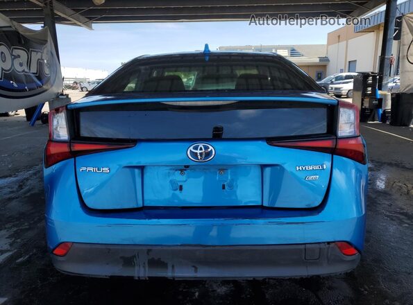 JTDKAMFU4M3127846 2021 TOYOTA PRIUS Blue 