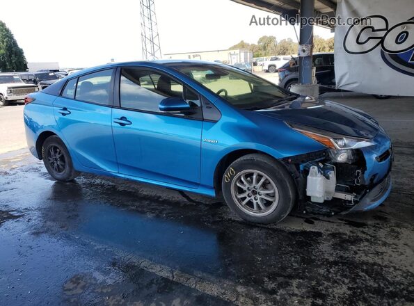 JTDKAMFU4M3127846 2021 TOYOTA PRIUS Blue Vista interior de 360 grados