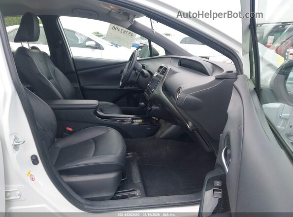 JTDKAMFU4M3128401 2021 TOYOTA PRIUS White Սալոնի դիմացի տեսք