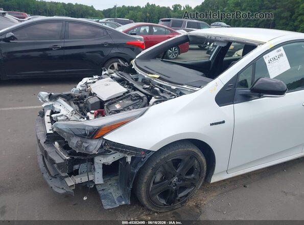 JTDKAMFU4M3128401 2021 TOYOTA PRIUS White 
