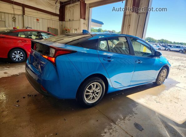 JTDKAMFU4M3140662 2021 TOYOTA PRIUS Blue Задня права чверть