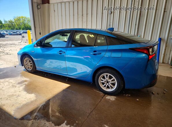 JTDKAMFU4M3140662 2021 TOYOTA PRIUS Blue Задня ліва чверть