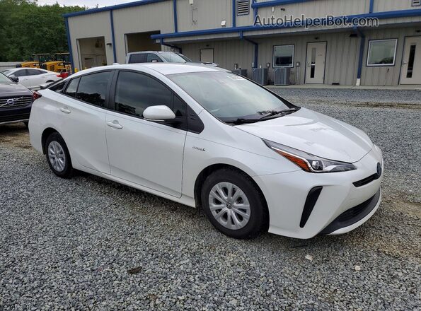 JTDKAMFU4M3147370 2021 TOYOTA PRIUS White 