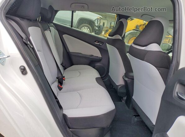 JTDKAMFU4M3147370 2021 TOYOTA PRIUS White 