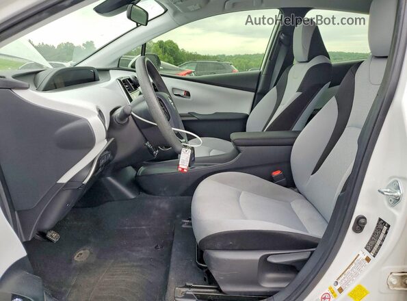 JTDKAMFU4M3147370 2021 TOYOTA PRIUS White 