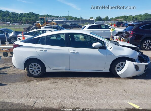 JTDKAMFU4M3149037 2021 TOYOTA PRIUS White სალონის 360-გრადუსიანი ხედი