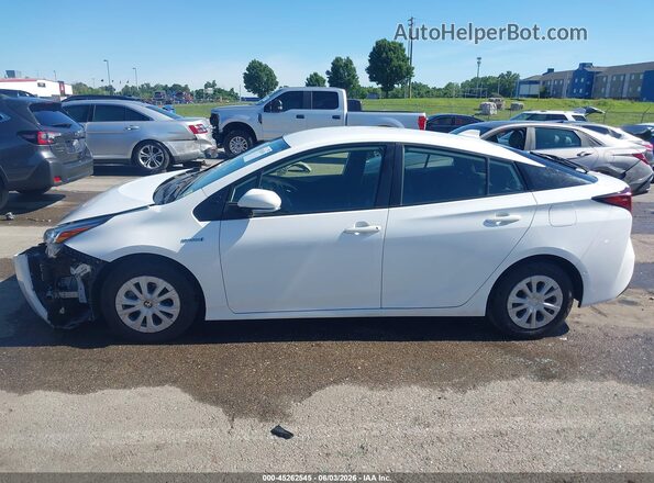 JTDKAMFU4M3149037 2021 TOYOTA PRIUS White 
