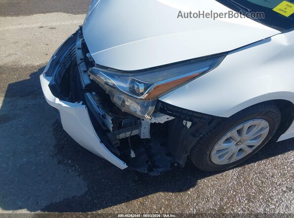 JTDKAMFU4M3149037 2021 TOYOTA PRIUS White 