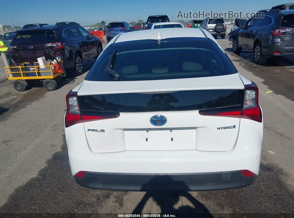 JTDKAMFU4M3149037 2021 TOYOTA PRIUS White 