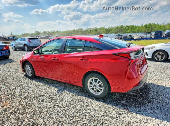 JTDKAMFU4N3186297 2022 TOYOTA PRIUS Red Задня ліва чверть