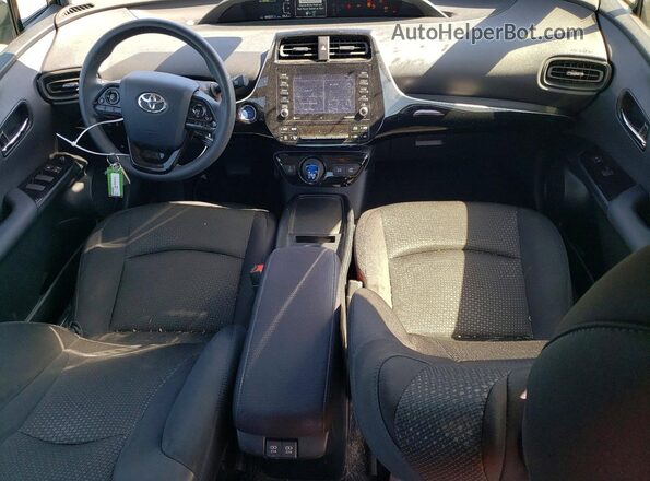 JTDKAMFU5M3132277 2021 TOYOTA PRIUS Gray 