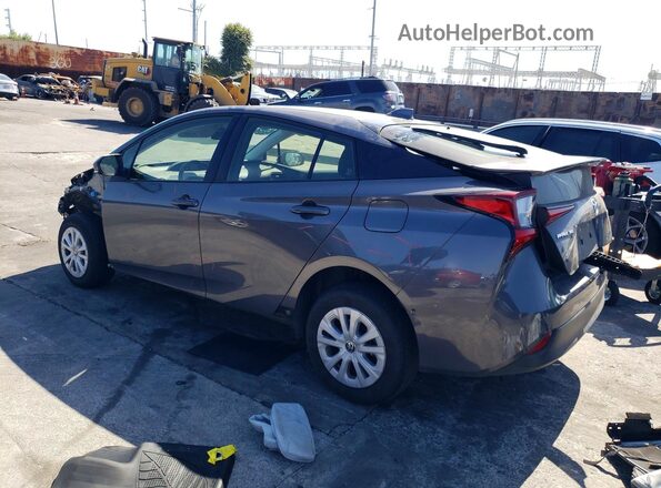 JTDKAMFU5M3132277 2021 TOYOTA PRIUS Gray 