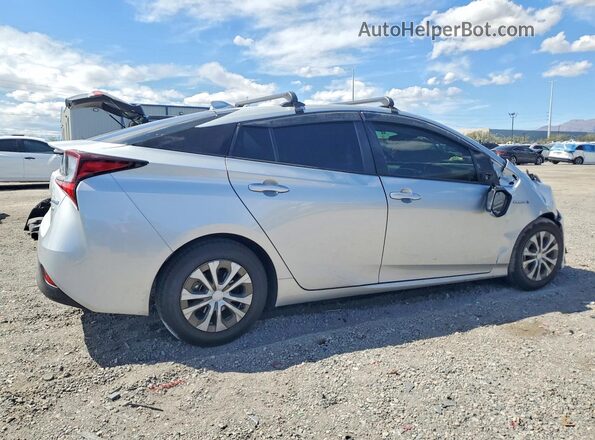 JTDKAMFU5M3139715 2021 TOYOTA PRIUS Серебряный Задняя правая четверть