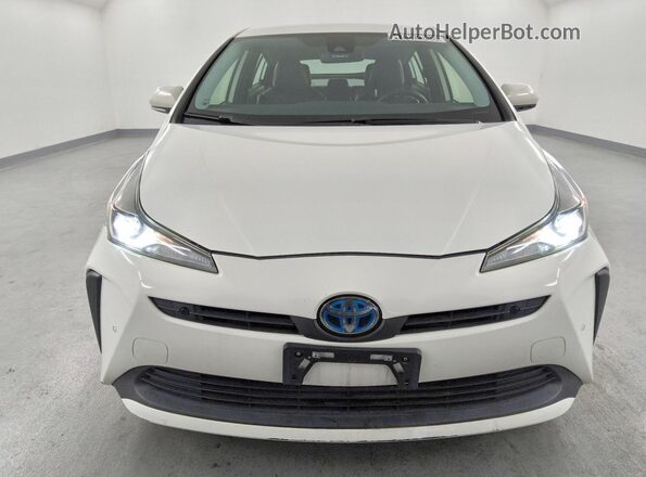 JTDKAMFU5M3148396 2021 TOYOTA PRIUS White 