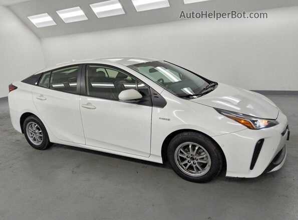 JTDKAMFU5M3148396 2021 TOYOTA PRIUS White 