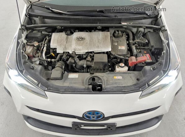 JTDKAMFU5M3148396 2021 TOYOTA PRIUS White 