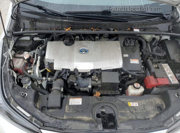 JTDKAMFU6M3127394 2021 TOYOTA PRIUS White უკანა სალონის ხედი