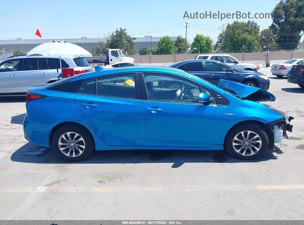 JTDKAMFU6M3130179 2021 TOYOTA PRIUS Blue სალონის 360-გრადუსიანი ხედი