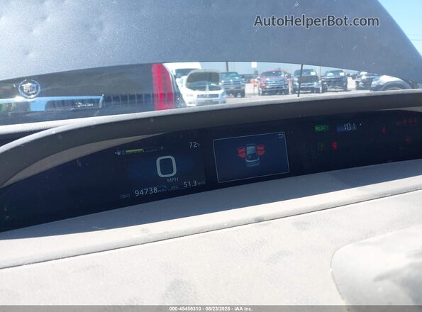 JTDKAMFU6M3134054 2021 TOYOTA PRIUS Gray უკანა სავარძლების ხედი