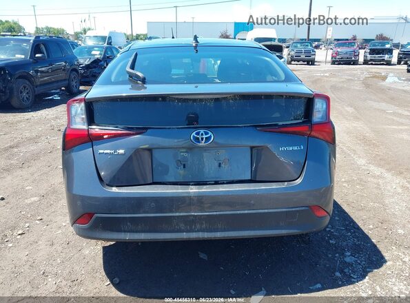 JTDKAMFU6M3134054 2021 TOYOTA PRIUS Gray 