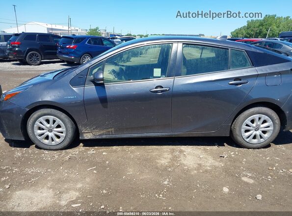 JTDKAMFU6M3134054 2021 TOYOTA PRIUS Gray სალონის 360-გრადუსიანი ხედი