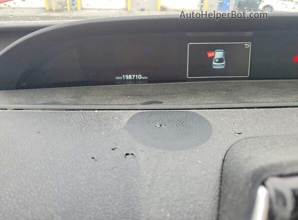 JTDKAMFU6M3140016 2021 TOYOTA PRIUS Red Սարքավորումների վահանակի տեսք