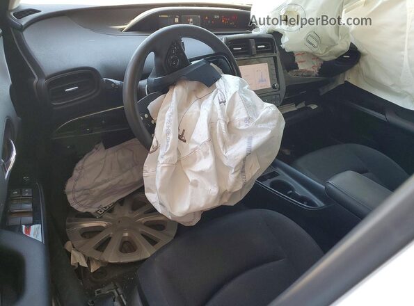 JTDKAMFU6M3151601 2021 TOYOTA PRIUS White Առջևի վահանակի տեսք