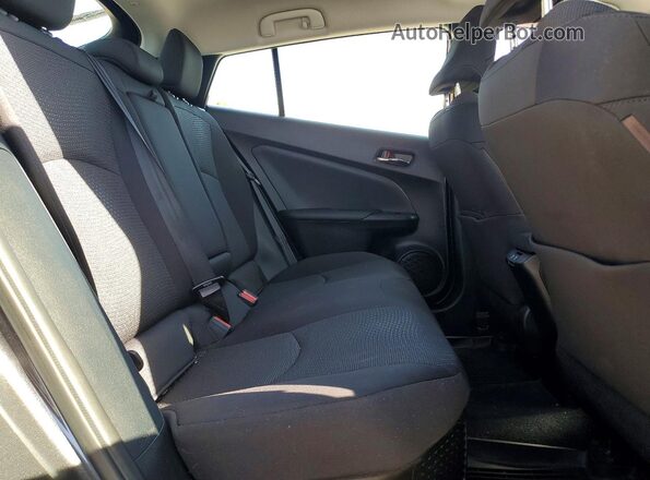 JTDKAMFU7M3130465 2021 TOYOTA PRIUS Charcoal Вид задніх сидінь