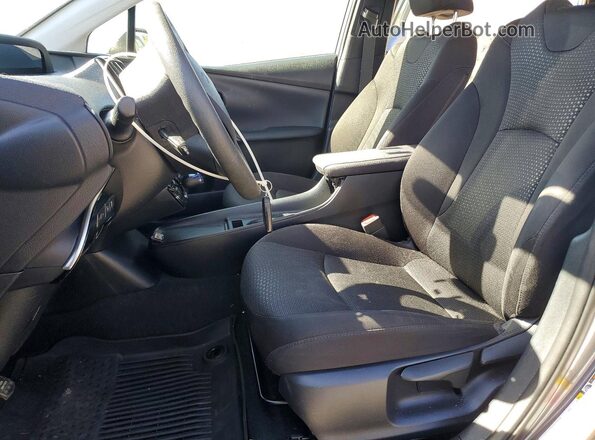 JTDKAMFU7M3130465 2021 TOYOTA PRIUS Charcoal Вид салону спереду